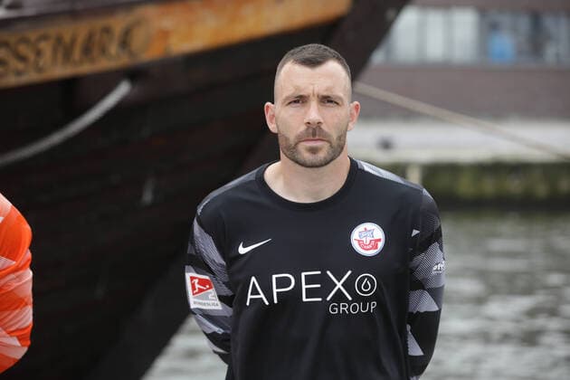 01 07 2021 2 Bundesliga 2021 2022 team and individual photo FC Hansa Rostock goalkeeper Markus Kolke Rostock 01 07 2021 2 Bundesliga 2021 2022 team and individual photo FC Hansa Rostock Rostock Copyright: xAndyxBuenning xEibner-Pressefotox EP_abg