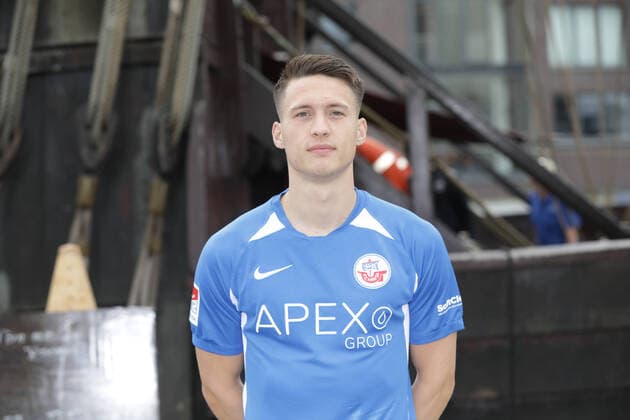 01 07 2021 2 Bundesliga 2021 2022 team and individual photo FC Hansa Rostock Maurice Litka Rostock 01 07 2021 2 Bundesliga 2021 2022 team and individual photo FC Hansa Rostock Rostock Copyright: xAndyxBuenning xEibner-Pressefotox EP_abg