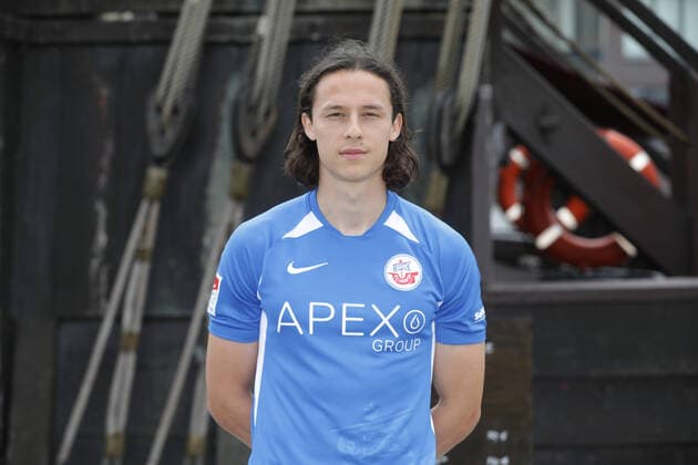 01 07 2021 2 Bundesliga 2021 2022 Team and individual photo FC Hansa Rostock Luca Schulz Rostock 01 07 2021 2 Bundesliga 2021 2022 Team and individual photo FC Hansa Rostock Rostock Copyright: xAndyxBuenning xEibner-Pressefotox EP_abg