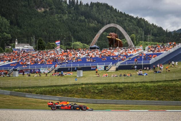 FORMULA 1 - GP of Austria 2021 SPIELBERG,AUSTRIA,02.JUL.21 - MOTORSPORTS, FORMULA 1 - Grand Prix of Austria, Red Bull Ring, free practice. Image shows Max Verstappen (NED Red Bull Racing).  GEPAxpictures xManfredxBinder