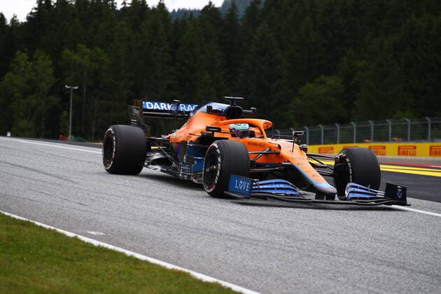 03 Daniel Ricciardo McLaren Mercedes, Formula 1 World Championship, WM, Weltmeisterschaft 2021, Austrian GP 1-4 July 2021  Copyright: xFedericoxBasilex xIPAx xIPAx xFedericoxBasilex xIPAx 0