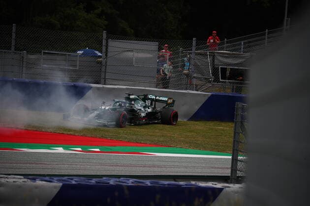 18 Lance Stroll, Aston Martin. Formula 1 World Championship, WM, Weltmeisterschaft 2021, Austrian GP 1-4 July 2021  Copyright: xFedericoxBasilex xIPAx xIPAx xFedericoxBasilex xIPAx 0