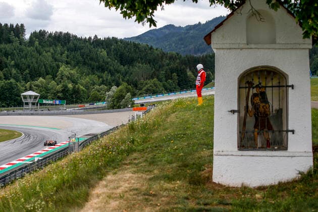 4 Lando Norris GBR, McLaren F1 Team , F1 Grand Prix of Austria at Red Bull Ring on July 2, 2021 in Spielberg, Austria Photo by HOCH ZWEI Spielberg Austria