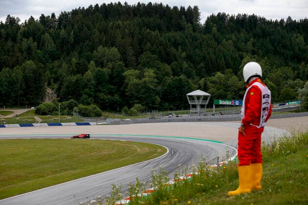 55 Carlos Sainz ESP, Scuderia Ferrari Mission Winnow , F1 Grand Prix of Austria at Red Bull Ring on July 2, 2021 in Spielberg, Austria Photo by HOCH ZWEI Spielberg Austria
