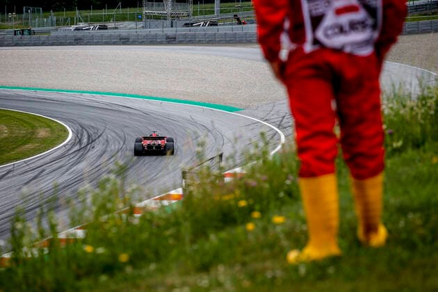 16 Charles Leclerc MON, Scuderia Ferrari Mission Winnow , F1 Grand Prix of Austria at Red Bull Ring on July 2, 2021 in Spielberg, Austria Photo by HOCH ZWEI Spielberg Austria
