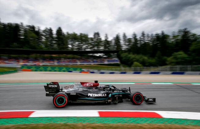 44 Lewis Hamilton GBR, Mercedes AMG Petronas F1 Team , F1 Grand Prix of Austria at Red Bull Ring on July 2, 2021 in Spielberg, Austria Photo by HOCH ZWEI Spielberg Austria
