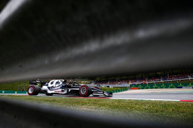 22 Yuki Tsunoda JPN, Scuderia AlphaTauri Honda , F1 Grand Prix of Austria at Red Bull Ring on July 2, 2021 in Spielberg, Austria Photo by HOCH ZWEI Spielberg Austria