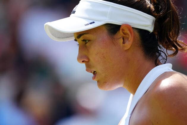 Sport Bilder des Tages Mandatory Credit: Photo by Javier Garcia Shutterstock (12193040bi) Garbine Muguruza during her third round match Wimbledon Tennis Championships, Day 5, The All England Lawn Tennis and Croquet Club, London, UK - 02 Jul 2021 Wimbledon Tennis Championships, Day 5, The All England Lawn Tennis and Croquet Club, London, UK - 02 Jul 2021  Copyright: xJavierxGarcia Shutterstockx 12193040bi