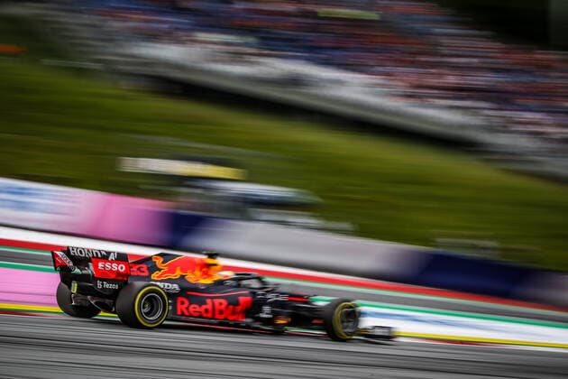 FORMULA 1 - GP of Austria 2021 SPIELBERG,AUSTRIA,02.JUL.21 - MOTORSPORTS, FORMULA 1 - Grand Prix of Austria, Red Bull Ring, free practice. Image shows Max Verstappen (NED Red Bull Racing).  GEPAxpictures xManfredxBinder