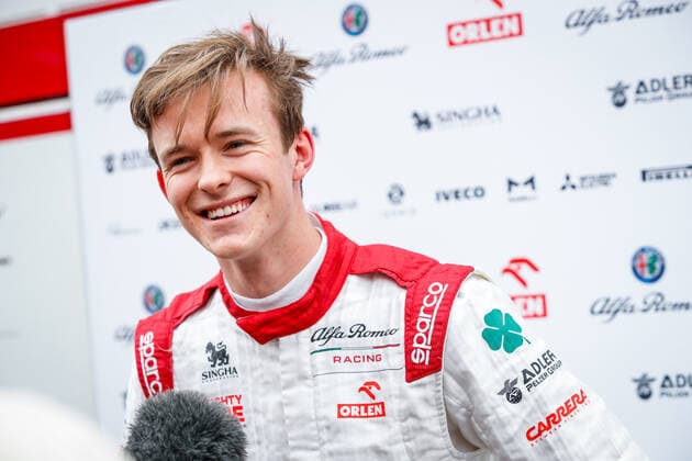 ILOTT Callum (gbr), Alfa Romeo Racing ORLEN, portrait during the Formula 1 Grosser Preis Von Osterreich 2021, 2021 Austrian Grand Prix, 9th round of the 2021 FIA Formula One World Championship, WM, Weltmeisterschaft from July 2 to 4, 2021 on the Red Bull Ring, in Spielberg, Austria FORMULE 1 : Grand prix d Autriche - Essais - Spielberg - 02 07 2021 DPPI Panoramic  20210702_GOODEN__GDN0802