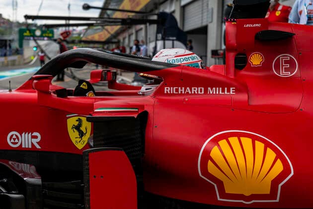 F1 Grand Prix of Austria 16 Charles Leclerc (MON, Scuderia Ferrari Mission Winnow), F1 Grand Prix of Austria at Red Bull Ring on July 2, 2021 in Spielberg, Austria. (Photo by COLOMBO IMAGES FIA Pool via HOCH ZWEI) Spielberg Austria Poolfoto HOCH ZWEI Pool COLOMBO IMAGES ,EDITORIAL USE ONLY