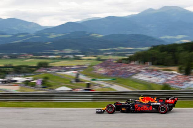 11 Sergio Perez MEX, Red Bull Racing , F1 Grand Prix of Austria at Red Bull Ring on July 2, 2021 in Spielberg, Austria Photo by HOCH ZWEI Spielberg Austria