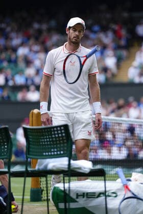 Mandatory Credit: Photo by Shutterstock (12193045iu) Andy Murray during his third round match Wimbledon Tennis Championships, Day 5, The All England Lawn Tennis and Croquet Club, London, UK - 02 Jul 2021 Wimbledon Tennis Championships, Day 5, The All England Lawn Tennis and Croquet Club, London, UK - 02 Jul 2021  Copyright: xShutterstockx 12193045iu