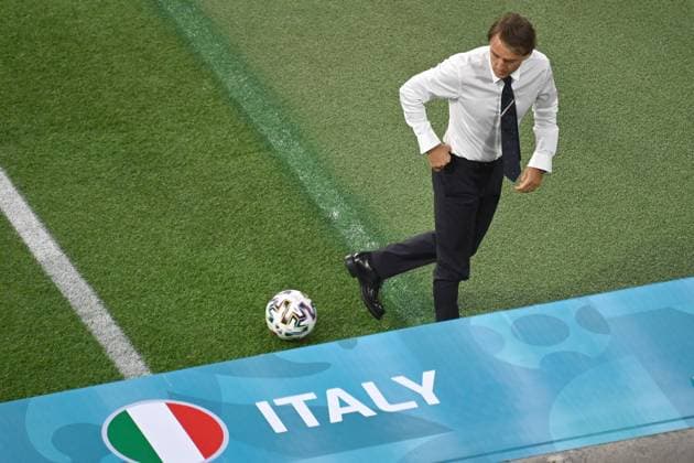 Coach Roberto MANCINI ITA , Quarterfinal, Match M46, Belgium BEL Italy ITA 1 2 on 02 07 2021,Arena Muenchen Football EM 2020 from 11 06 2021 11 07 2021