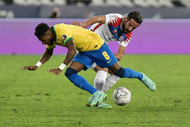 Football, Copa America, Brazil - Chile