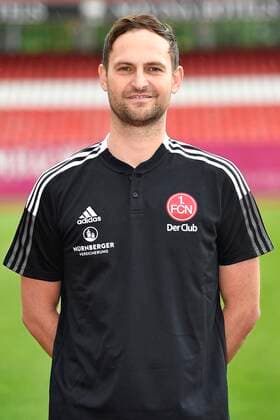 01 07 2021 1 FC Nuremberg FCN club season 2021 2022 photo appointment portrait appointment single photo portrait portrait headshot Sascha Rurainski physiotherapist 1 FC Nuremberg FCN
