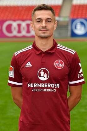 01 07 2021 1 FC Nuernberg FCN Club Season 2021 2022 photo appointment portrait appointment single photo portrait portrait headshot Nikola Dovedan 10, 1 FC Nuernberg FCN