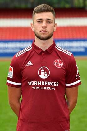 01 07 2021 1 FC Nuernberg FCN Club Season 2021 2022 photo appointment portrait appointment single photo portrait portrait headshot Eric Shuranov 11, 1 FC Nuernberg FCN