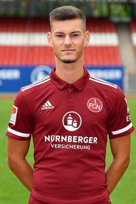 01 07 2021 1 FC Nuernberg FCN Club Season 2021 2022 photo appointment portrait appointment single photo portrait portrait headshot Tom Krauß Krauss 14, 1 FC Nuernberg FCN