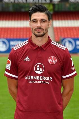 01 07 2021 1 FC Nuernberg FCN Club Season 2021 2022 photo appointment portrait appointment single photo portrait portrait headshot Christopher Schindler 16, 1 FC Nuernberg FCN