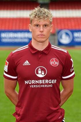 01 07 2021 1 FC Nuernberg FCN Club Season 2021 2022 photo appointment portrait appointment single photo portrait portrait headshot Robin Hack 17, 1 FC Nuernberg FCN