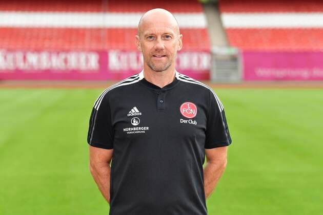 01 07 2021 1 FC Nuernberg FCN Club Season 2021 2022 photo appointment portrait appointment single photo portrait portrait headshot Frank Steinmetz Co Trainer 1 FC Nuernberg FCN