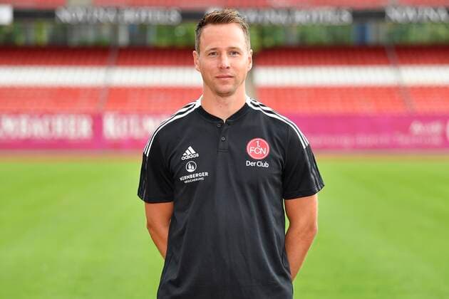 01 07 2021 1 FC Nuremberg FCN Club season 2021 2022 photo appointment portrait appointment single photo portrait portrait headshot Dennis Neudahm goalkeeper coach 1 FC Nuremberg FCN