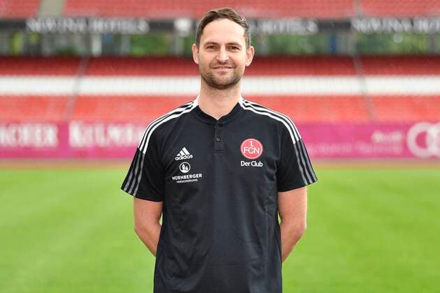 01 07 2021 1 FC Nuremberg FCN club season 2021 2022 photo appointment portrait appointment single photo portrait portrait headshot Sascha Rurainski physiotherapist 1 FC Nuremberg FCN