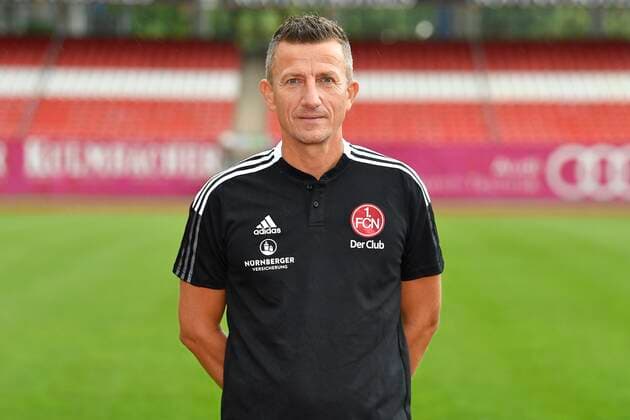 01 07 2021 1 FC Nuernberg FCN Club Season 2021 2022 photo appointment portrait appointment single photo portrait portrait headshot Jens Vegers physiotherapist 1 FC Nuernberg FCN