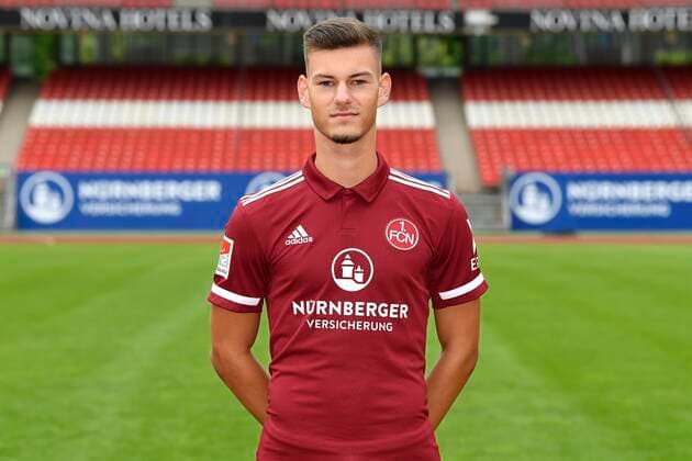 01 07 2021 1 FC Nuernberg FCN Club Season 2021 2022 photo appointment portrait appointment single photo portrait portrait headshot Tom Krauß Krauss 14, 1 FC Nuernberg FCN
