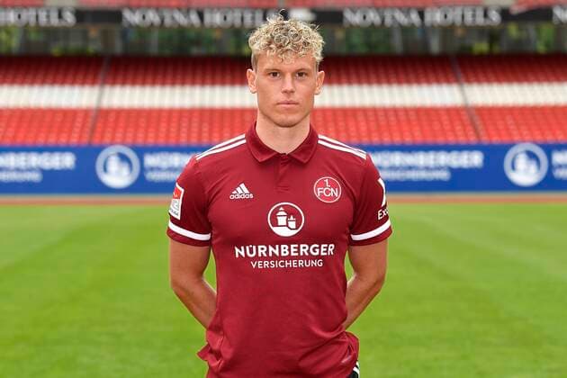 01 07 2021 1 FC Nuernberg FCN Club Season 2021 2022 photo appointment portrait appointment single photo portrait portrait headshot Robin Hack 17, 1 FC Nuernberg FCN