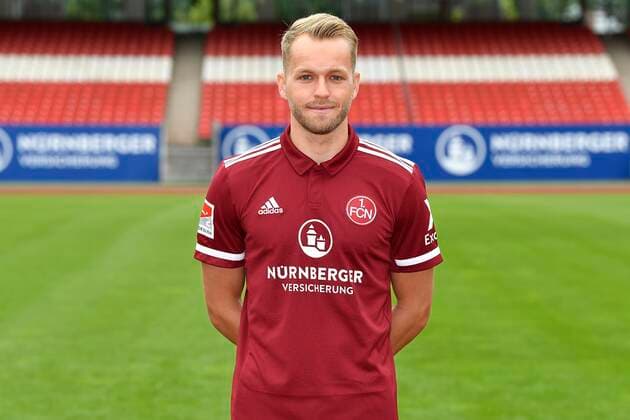 01 07 2021 1 FC Nuernberg FCN Club Season 2021 2022 photo appointment portrait appointment single photo portrait portrait headshot Pascal Köpke Koepke 20, 1 FC Nuernberg FCN