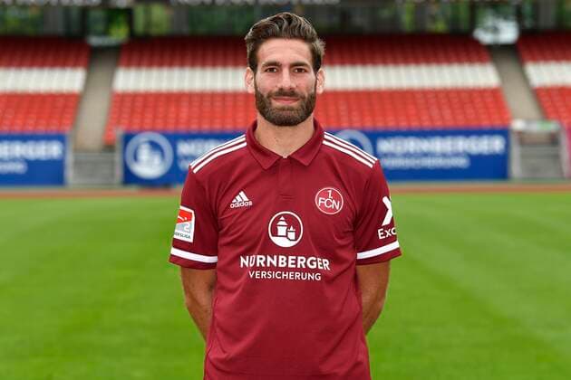 01 07 2021 1 FC Nuernberg FCN Club Season 2021 2022 photo appointment portrait appointment single photo portrait portrait headshot Enrico Valentini 22, 1 FC Nuernberg FCN
