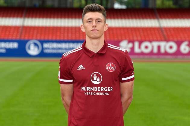 01 07 2021 1 FC Nuernberg FCN Club Season 2021 2022 photo appointment portrait appointment single photo portrait portrait headshot Linus Rosenlöcher 28, 1 FC Nuernberg FCN