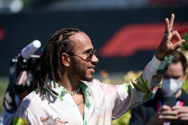Lewis Hamilton Mercedes AMG Petronas F1 Team extends his contract with Mercedes by two more years until 2023, AUT, Formula 1 Austrian Grand Prix, Red Bull Ring Spielberg, Race 9, 2021 season, 03 07 2021 AUT, Formula 1 Austrian Grand Prix, Red Bull Ring Spielberg, Race 9, 2021 season, 03 07 2021 Spielberg Copyright: xEibnerxPressefoto MichaelxMemmlex EP_MMR