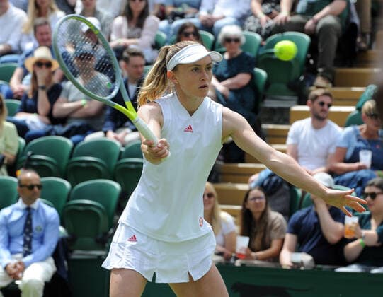Tennis - 2021 All England Championships - Week One - Day Six (Saturday) - Wimbledon Ladies Singles Angelique Kerber v Aliaksandra Sasnovich Aliaksandra Sasnovich 