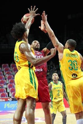 Brazil v Mexico - Semi Final: 2020 FIBA Men s Olympic Qualifying Tournament Gustavo Ayon of Mexico shoots during during the 2020 FIBA Men s Olympic Qualifying Tournament game between Brazil and Mexico at Spaladium Arena on July 3, 2021 in Split, Croatia. IvoxCagalj PIXSELL
