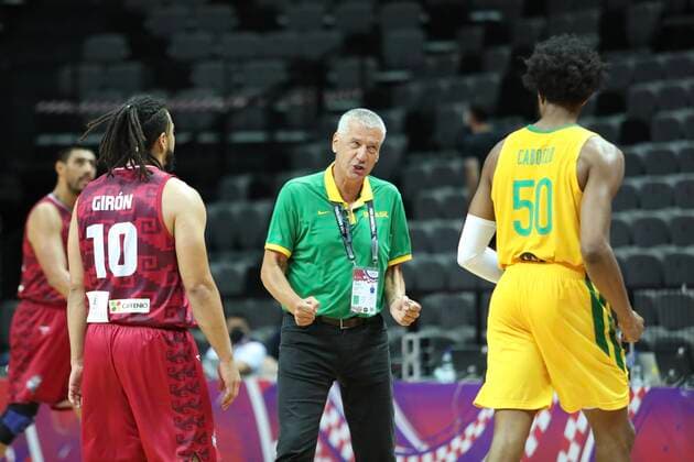 Brazil v Mexico - Semi Final: 2020 FIBA Men s Olympic Qualifying Tournament Brazil Head Coach Aleksandar Petrovic reacts during the 2020 FIBA Men s Olympic Qualifying Tournament game between Brazil and Mexico at Spaladium Arena on July 3, 2021 in Split, Croatia. IvoxCagalj PIXSELL