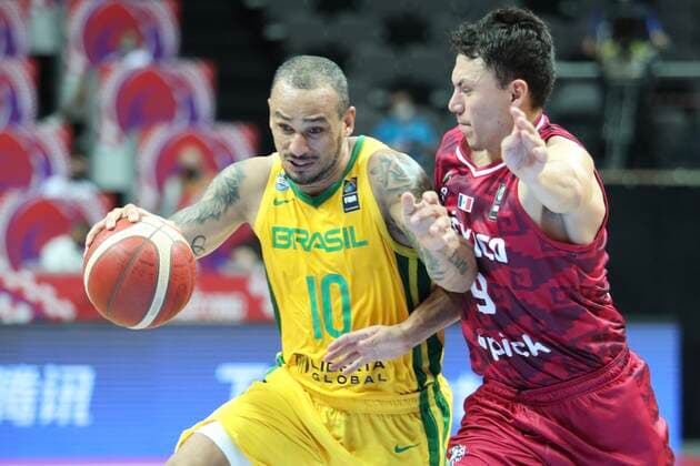 Basketball, Olympic Qualification, Brazil - Mexico