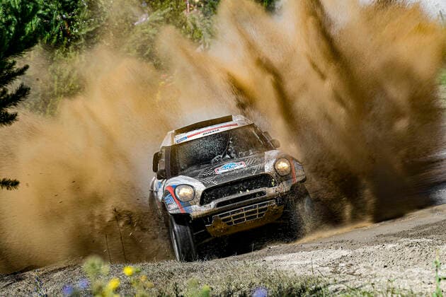 Bilder des Jahres 2021, Sport 07. Juli Sport Themen der Woche KW26 Sport Bilder des Tages 201 Vladimir Vasilyev (rus), Kuzmich Aleksei (rus), VRT, Mini John Cooper Countryman, action during the Silk Way Rally 2021 s 2nd stage between Novosibirsk and Gorno-Altaysk, in Russia on July 03, 2021 - AUTOMOBILE : Silk way rallye 2021 - Omsk - 03 07 2021 DPPI PANORAMIC  _GIA3406