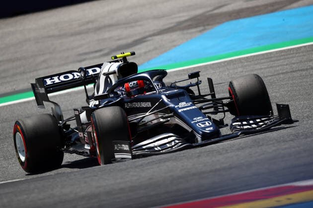 Formula 1 Austria Gran Prix 2021 Pierre Gasly of Alpha Tauri on track during free pratice of Formula 1 Gran Prix 2021 of Austria Spielberg Red Bull Ring Austria Copyright: xBasilex