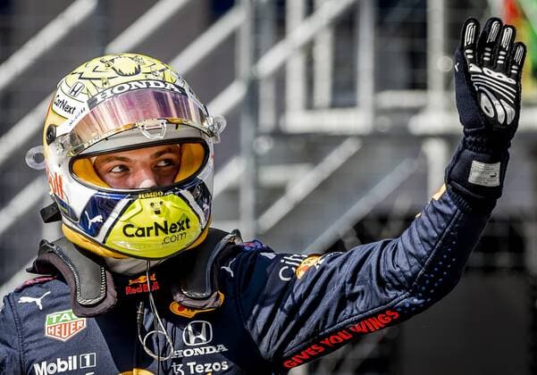 SPIELBERG Max Verstappen Red Bull Racing after qualifying for the Austrian Grand Prix The race took place at the Red Bull Ring circuit in the state of Styria REMKO DE WAAL W xVIxANPxSportx xxANPxIVx 433359500