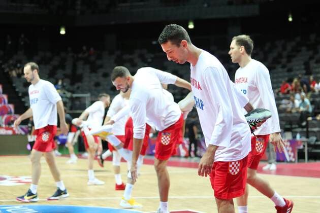 Germany v Croatia - Semi Final: 2020 FIBA Men s Olympic Qualifying Tournament Roko Leni Ukic of Croatia during the 2020 FIBA Men s Olympic Qualifying Tournament game between Germany and Croatia at Spaladium Arena on July 3, 2021 in Split, Croatia. IvoxCagalj PIXSELL