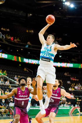 KOWNO, ZALGIRIO ARENA 03.07.2021 KWALIFIKACJE OLIMPIJSKIE TOKYO 2020 FIBA OLYMPIC QUALIFYING TOURNAMENT 2020 POLFINAL SEMIFINAL SLOWENIA - WENEZUELA SLOVENIA - VENEZUELA NZ VLATKO CANCAR (31) Pawel Pietranik NEWSPIX.pl --- Newspix.pl  PIETRANIK030721_003