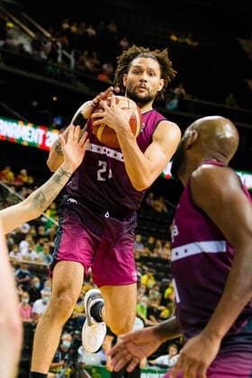 KOWNO, ZALGIRIO ARENA 03.07.2021 KWALIFIKACJE OLIMPIJSKIE TOKYO 2020 FIBA OLYMPIC QUALIFYING TOURNAMENT 2020 POLFINAL SEMIFINAL SLOWENIA - WENEZUELA SLOVENIA - VENEZUELA NZ MICHAEL CARRERA (24) Pawel Pietranik NEWSPIX.pl --- Newspix.pl  PIETRANIK030721_027