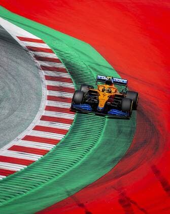 SPIELBERG Lando Norris McLaren in action during qualifying for the Austrian Grand Prix The race took place at the Red Bull Ring circuit in the state of Styria REMKO DE WAAL W xVIxANPxSportx xxANPxIVx 433360252