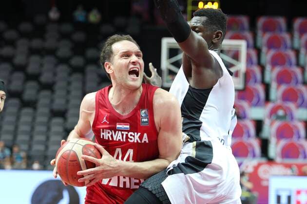 Germany v Croatia - Semi Final: 2020 FIBA Men s Olympic Qualifying Tournament Bojan Bogdanovic of Croatia in action during the 2020 FIBA Men s Olympic Qualifying Tournament game between Germany and Croatia at Spaladium Arena on July 3, 2021 in Split, Croatia. IvoxCagalj PIXSELL