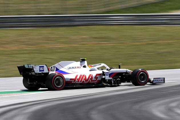 SCHUMACHER Mick F1 Team Haas Qualification Formula One at the Austriaring F1 Season 2021 GP of Austria at Spielberg on 03 July 2021
