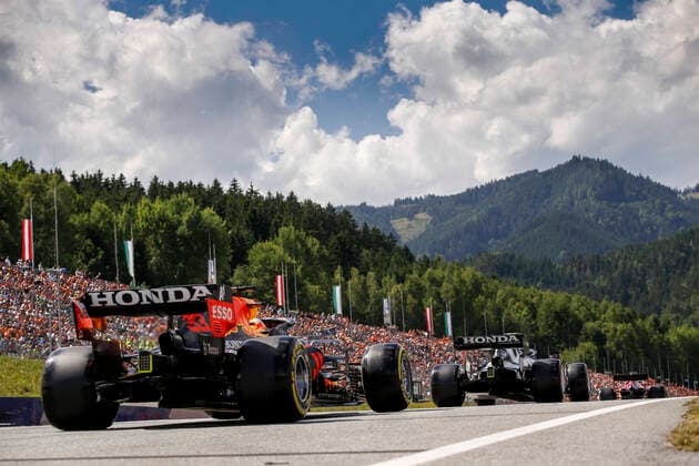 33 Max Verstappen NED, Red Bull Racing , F1 Grand Prix of Austria at Red Bull Ring on July 3, 2021 in Spielberg, Austria Photo by HOCH ZWEI Spielberg Austria