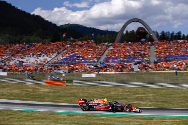 11 Sergio Perez MEX, Red Bull Racing , F1 Grand Prix of Austria at Red Bull Ring on July 3, 2021 in Spielberg, Austria Photo by HOCH ZWEI Spielberg Austria